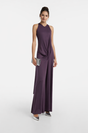 VICTORIA BECKHAM - Draped gown